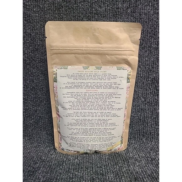 NEW Sweet Pickins Milk Paint  6 Oz ( Makes 1 Pint) Love Bug Yellow - Picture 3 of 3